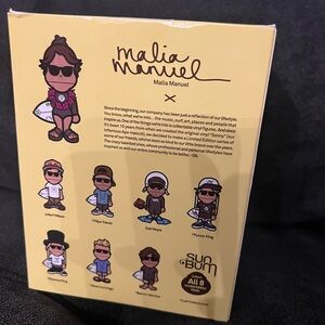 Sun Bum figure Malia Manuel